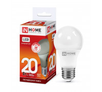 Лампа светодиодная LED-A60-VC 20Вт 230В Е27 6500К 1800Лм IN HOME (4690612020310)