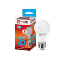 Лампа светодиодная LED-A65-VC 25Вт 230В Е27 4000К 2250Лм IN HOME (4690612024080)