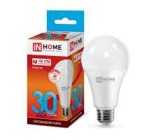 Лампа светодиодная LED-A70-VC 30Вт 230В Е27 4000К 2700Лм IN HOME (4690612024141)