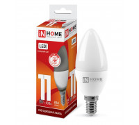 Лампа светодиодная LED-СВЕЧА-VC 11Вт 230В Е14 6500К 990Лм IN HOME (4690612024844)