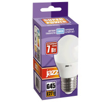 Светодиодная (LED) лампа Jazzway PLED-SP G45 7w E27 5000K 230/50 (1027887-2)