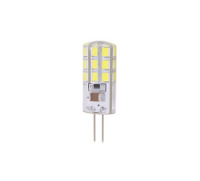 Светодиодная (LED) лампа Jazzway PLED-G4 3w 4000K 200Lm 220V (силикон, d11*38мм) (1032072)