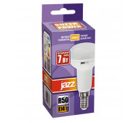 Светодиодная (LED) лампа Jazzway PLED-SP R50 7w 3000K E14 230/50 (1033628)