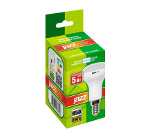 Светодиодная (LED) лампа Jazzway PLED-ECO-R50 5w E14 4000K 400Lm 230V/50Hz (1037046A)