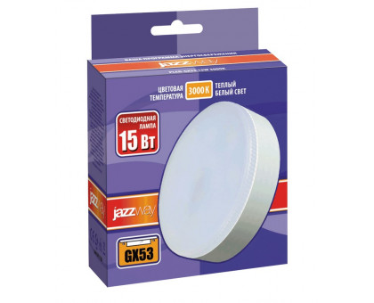 Светодиодная (LED) лампа Jazzway PLED GX53 15W 3000K (2855435)