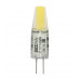 Светодиодная (LED) лампа Jazzway PLED-G4 COB 2.5w 200Lm 5500K 12B (силикон 10*39мм) (LED dri