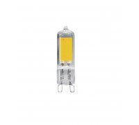 Светодиодная (LED) лампа Jazzway PLED-G9 COB 3w 240Lm 3000K 220В (стекло d13.6*50мм) (5015326)