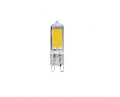 Светодиодная (LED) лампа Jazzway PLED-G9 COB 3w 240Lm 4000K 220В (стекло d13.6*50мм) (5015357)