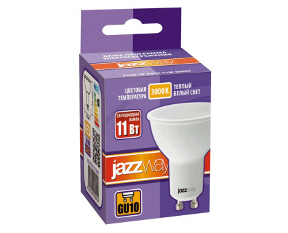 Светодиодная (LED) лампа Jazzway PLED-SP GU10 11w 3000K-E (5019454)