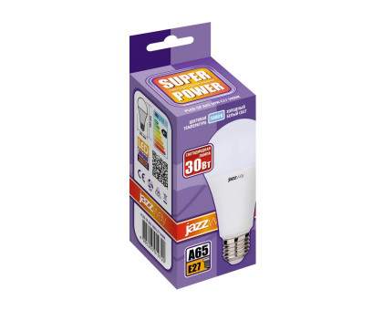 Светодиодная (LED) лампа Jazzway PLED-SP A65 30w E27 5000K 230/50 (5019720)
