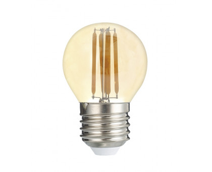 Светодиодная (LED) лампа Jazzway PLED OMNI G45 6w E27 3000K Gold 230/50 (5021242)