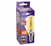 Светодиодная (LED) лампа Jazzway PLED OMNI G45 6w E14 4000K Gold 230/50 (5021273)