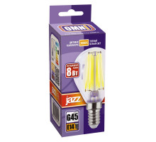 Светодиодная (LED) лампа Jazzway PLED OMNI G45 8w E14 3000K CL 230/50 (5021334)