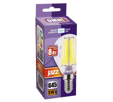 Светодиодная (LED) лампа Jazzway PLED OMNI G45 8w E14 4000K CL 230/50 (5021396)