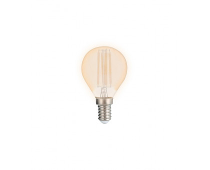 Светодиодная (LED) лампа Jazzway PLED OMNI G45 8w E14 3000K Gold 230/50 (5021570)