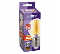 Светодиодная (LED) лампа Jazzway PLED OMNI G45 8w E27 4000K Gold 230/50 (5021662)
