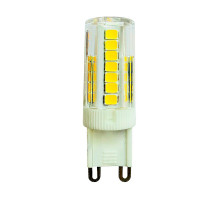 Светодиодная (LED) лампа Jazzway PLED-G9 PRO 5w 4000K 400Lm 230V /Без пульс./ d16*50мм (5026360)