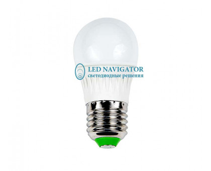 Светодиодная (LED) лампа Navigator NLL-G45-7-230-4K-E27 7Вт Е27 Шар (94469) Холодный белый свет