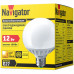Светодиодная (LED) лампа Navigator NLL-G95-12-230-2.7K-E27 12Вт Е27 Шар (94147) Теплый белый свет