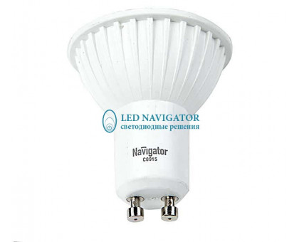 Светодиодная (LED) лампа Navigator NLL-PAR16-7-230-4K-GU10 7Вт GU10 Рефлектор (94227) Холодный белый свет