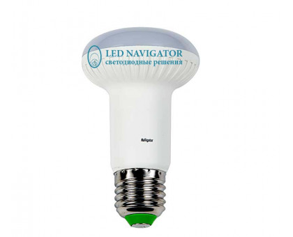 Светодиодная (LED) лампа Navigator NLL-R63-5-230-6.5K-E27 5Вт Е27 Рефлектор (94256) Дневной белый свет