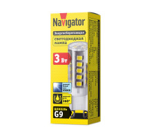 Светодиодная (LED) лампа Navigator 14 010 NLL-P-G9-3-230-6.5K 3 Вт G9 Капсула Дневной белый