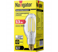 Светодиодная (LED) лампа Navigator 14 338 NLL-ED75-13-230-840-Е27-CL 13 Вт Е27 Эллипсоидная Холодный белый