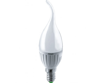 Светодиодная (LED) лампа Navigator 61 026 NLL-P-FC37-5-230-4K-E14-FR 5 Вт Е14 Свеча на ветру Холодный белый