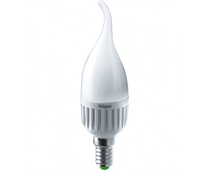 Светодиодная (LED) лампа Navigator 61 027 NLL-FC37-7-230-4K-E14-FR 7 Вт Е14 Свеча на ветру Холодный белый