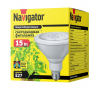 Светодиодная FITO лампа Navigator NLL-FITO-PAR38-15-230-E27 15Вт Е27 Рефлектор (61201) для растений