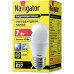 Светодиодная (LED) лампа Navigator 61 245 NLL-G45-7-230-6.5K-E27 7 Вт Е27 Шар Дневной белый
