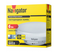 Светодиодная (LED) лампа Navigator 61 247 NLL-GX53-6-230-6.5K 6 Вт GX53 Таблетка Дневной белый