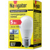 Светодиодная (LED) лампа Navigator 61 253 NLL-P-G45-5-230-6.5K-E27 5 Вт Е27 Шар Дневной белый
