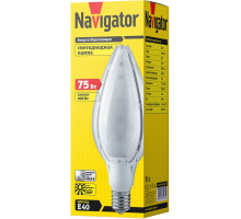 Светодиодная (LED) лампа Navigator NLL-O120-75-230-840-E40 75Вт Е40 Кукуруза (61285) Холодный белый свет