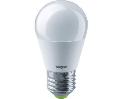 Светодиодная (LED) лампа Navigator 61 336 NLL-G45-8.5-230-2.7K-E27 8,5 Вт Е27 Шар Теплый белый