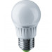 Диммируемая светодиодная (LED) лампа Navigator NLL-G45-7-230-4K-E27-DIMM 7Вт Е27 Шар (61381) Холодный белый свет