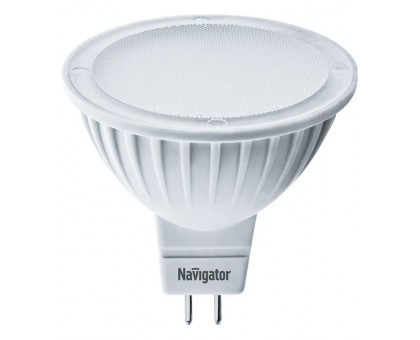 Диммируемая светодиодная (LED) лампа Navigator NLL-MR16-7-230-4K-GU5.3-DIMM 7Вт GU5.3 Рефлектор (61383) Холодный белый свет