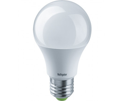 Низковольтная светодиодная (LED) лампа Navigator NLL-A60-7-12/24-4K-E27 7Вт Е27 Груша (61473) Холодный белый свет