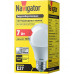 Низковольтная светодиодная (LED) лампа Navigator NLL-A60-7-24/48-4K-E27 7Вт Е27 Груша (61474) Холодный белый свет