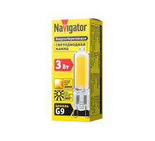 Светодиодная (LED) лампа Navigator 61 489 NLL-G-G9-3-230-3K 3 Вт G9 Капсула Теплый белый