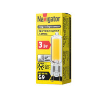 Светодиодная (LED) лампа Navigator 61 490 NLL-G-G9-3-230-4K 3 Вт G9 Капсула Холодный белый