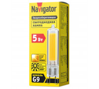 Светодиодная (LED) лампа Navigator 61 491 NLL-G-G9-5-230-3K 5 Вт G9 Капсула Теплый белый