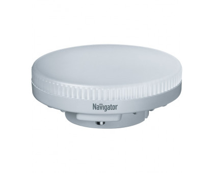 Диммируемая светодиодная (LED) лампа Navigator NLL-GX53-10-230-4K-DIMM 10Вт GX53 Таблетка (61632) Холодный белый свет