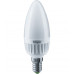 Диммируемая светодиодная (LED) лампа Navigator NLL-C37-7-230-2.7K-E14-3STEPDIMM 7Вт Е14 Свеча (61651) Теплый белый свет