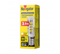 Светодиодная (LED) лампа Navigator 71 831 NLL-T26-3.5-230-3K-E14 3,5 Вт Е14 Трубчатая Теплый белый