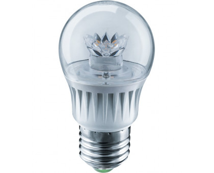 Светодиодная (LED) лампа Navigator NLL-G45-7-230-2.7K-E27-CL 7Вт Е27 Шар (71855) Теплый белый свет