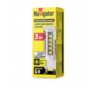 Светодиодная (LED) лампа Navigator 71 994 NLL-P-G9-3-230-4K 3 Вт G9 Капсула Холодный белый