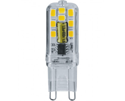 Светодиодная (LED) лампа Navigator 80 248 NLL-P-G9-3-230-3K-NF (без пульсаций) 3 Вт G9 Капсула Теплый белый