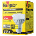 Светодиодная (LED) лампа Navigator 94 128 NLL-PAR16-3-230-4K-GU10 3 Вт GU10 Рефлектор Холодный белый