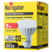 Светодиодная (LED) лампа Navigator NLL-PAR16-5-230-4K-GU10 5Вт GU10 Рефлектор (94130) Холодный белый свет